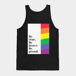 School counselor be brave Tank Top